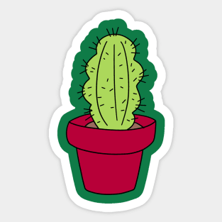 Prickly Cactus Sticker